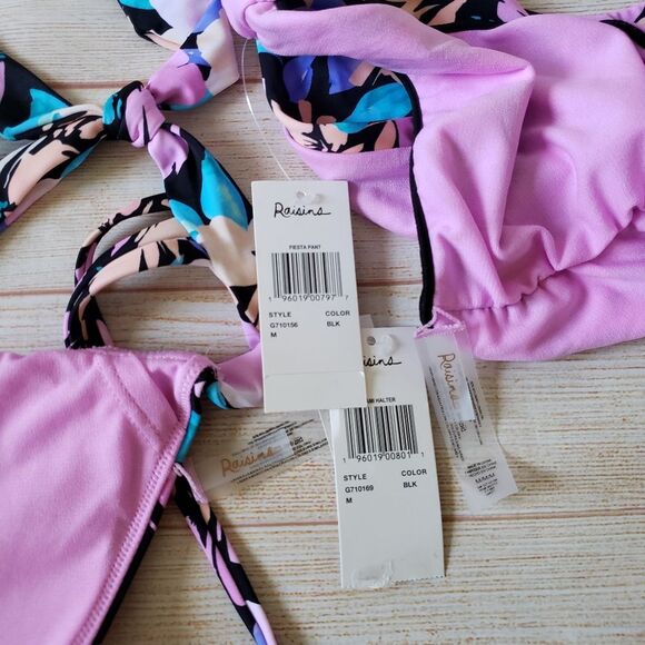 Raisins Salt & Soul Miami Floral Cheeky Bikini Top and Bottom Set - Picture 11 of 13